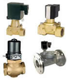 Solenoid valve without pressure difference