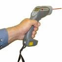 Laser gun thermometer